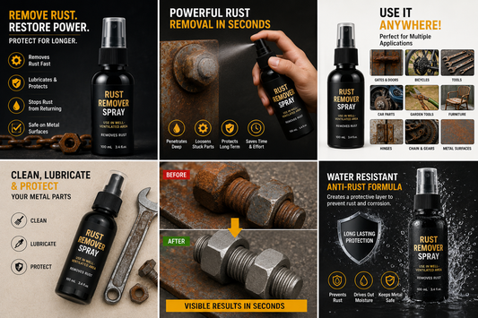 RustGone Pro Lubricant Spray (Pack of 3) ⭐
